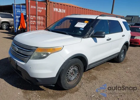 2013 Ford Explorer from USA, damaged, VIN 1FM5K7B89DGA04097